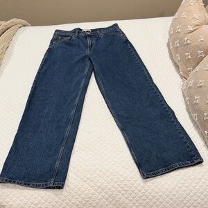 Banana Republic Women's Mid-Rise 90s Relaxed Blue Jeans - Size 27L